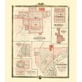 thumbnail image 2 of Andreas 20x22 Black Ornate Wood Framed with Double Matting Museum Art Print Titled - Fairfield, Carroll, Birmingham, Walcott, Keosauqua, 2 of 4