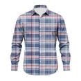 thumbnail image 5 of Hvogkswy Button Up Shirt Men Fashion Printed Lapel Long Sleeve Shirts Loose Comfy Casual Shirts S-3XL, 5 of 5