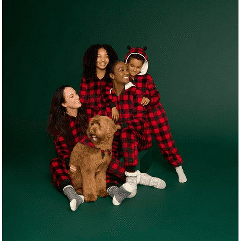 Jolly Jammies Men's Buffalo Plaid Matching Family Pajamas