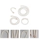 thumbnail image 2 of 4pcs bolso de perla correa de cadena bolsa decorativa cadena de reemplazo de la cadena de bricolaje accesorio, 2 of 7