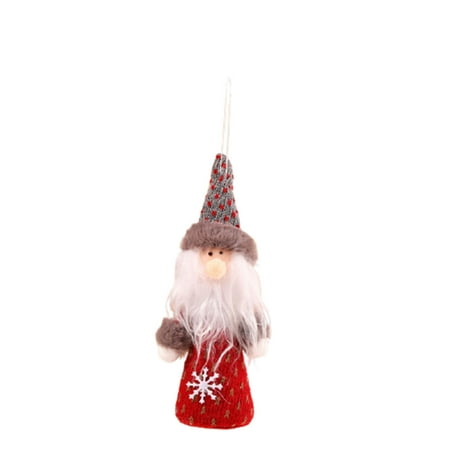 

CHGBMOK Christmas Decor Clearance Promotion Christmas Ornament Pendant Angel Old Man Snowman Plush Pendant Christmas Tree Small Pendant Exquisite Pendant