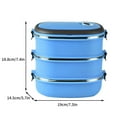 thumbnail image 3 of CUITING Boîte à Lunch Thermique pour Aliments Conteneur à Lunch Portable pour Adulte à l'École Travail Boîte à Lunch Isolée en Acier Inoxydable Micro-Ondes Conteneurs Alimentaires Stockage Alimentaire Prix Spécial, 3 of 3