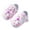 Pink, variant on Baby First Walking Shoes Wide Sneakers Slip on Indoor Crib Slippers 0-12M