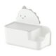 thumbnail image 2 of Concise Bathroom Tissue Box Wall-mounted Hole-free Toilet Drawer Box Kitchen Living Room Paper Drawer Storage Box, 2 of 6