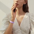 thumbnail image 6 of REQO Compatible with Fitbit Sense 2 Bands/Sense/Versa 3/Versa 4 Bands for Women, Water-Resistant Solo Loop Elastic Nylon Sport Strap Compatible with Fitbit Smartwatch, 6 Pack, 6 of 9