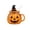 D003- Clear (C), variant on Cute Halloween Drinkware, Glass Cup with Bamboo Lid and Straw, Fall Decor Autumn Drinkware, Halloween Decor Farmhouse Decor Display Piece, 12Oz Ghost Ribbed Glass Cup Ideal for