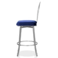 thumbnail image 4 of Furniture of America Harper Metal Counter Stool-Set of 2, Navy, 29-in, 4 of 6