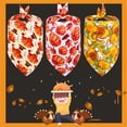 thumbnail image 5 of Pet Saliva Towel Supplies Decoration Thanksgiving Pattern Triangle Towel Dog Scarf Pet Neckerchief Scarf Harvest Bibs, 5 of 9