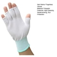 thumbnail image 7 of Mdesiwst 1 Pair Sports Gloves Fingerless Anti-slip Sun Protection Polyester Open Finger Fishing Tea Picking Gloves Outdoor Sports, 7 of 7