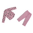thumbnail image 3 of Conjunto de trajes de caballero para niños conjunto de trajes de manga larga para niños Apariencia elegante Algodón suave rosa para primavera otoño para uso diario para bebés ANGGREK  Otros, 3 of 8