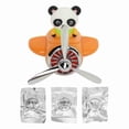 thumbnail image 2 of Car Air Outlet Vent Fresheners, Cartoon Pilot Automotive Air Outlet Propeller with 3  Tablets, Effective Odor Removal, Cute Car Diffuser, Creative Car Perfume Decoration, 2 of 7