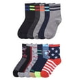 thumbnail image 5 of 12 Pairs Assorted Boys Socks Size Ages 6-8 Years Kids Casual Sport Wholesale Lot, 5 of 5