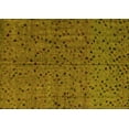 thumbnail image 1 of Ahgly Company Machine Washable Indoor Rectangle Abstract Yellow Modern Area Rugs, 3' x 5', 1 of 4