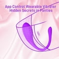 thumbnail image 5 of Birdsexy Wearable Panty Vibrator with APP Control, G-spot Bullet Vibrator Clitoral Stimulator Sex Toys for Women, Purple, 5 of 10