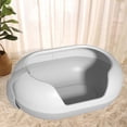 thumbnail image 6 of Bvdfgk Cat Litter Box Cat Toilet Cat Sand Basin Low Entry Portable for All Kinds of Cat, 6 of 9