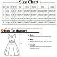 thumbnail image 3 of Lmnyox Summer Midi Dress for Women Puff Short Sleeve V Neck Dress Flowy Elastic Waist Dress, 3 of 4
