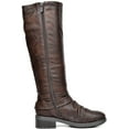 thumbnail image 2 of Dream Pairs Women's Warm Lined Knee High Riding Boots Wide Boots For Women, 2 of 4