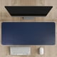 thumbnail image 4 of Cork Bottom Mouse Pad Student Writing Pad Office Leather Desk Pad Nonslip Soft, 4 of 8