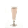 thumbnail image 2 of [40 PACK] Plastic Champagne Flutes 5 oz - Hard Plastic Disposable Clear Plastic Glass Like Flutes - Champagne Glasses BPA Free Toasting Flutes - Weddings, Parties, Cocktail Cups, Mimosas, Wine, Sodas, 2 of 5