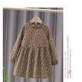 thumbnail image 2 of AAMILIFE Nouvelle Mode Pastorale Imprimé Princesse Jupe Enfants Coton Jupe Corée Version Printemps et Automne Robe Florale, 2 of 3