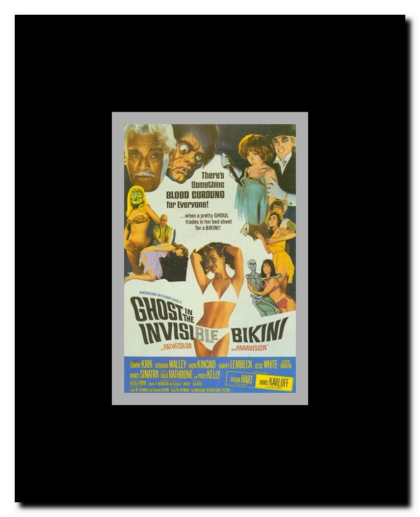 Ghost In The Invisible Bikini Movie Poster 11x17 Mini Poster