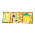 thumbnail image 1 of Fall Decorations For Home Summer Decorative Supplies Lemon 3 Grid Box Installed Wood Pendant Dwarf Dwarf Car Summer Wood Pendant, 1 of 4