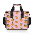 thumbnail image 7 of FORMRS Insulated Cooler Bag 24 Cans Capacity Soft Leakproof Lunch Box with Side Pockets, Cartoon Oranges, 7 of 7