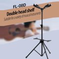 thumbnail image 3 of Flanger Guitar Stand Gravity Automatic Lock Rack Folding Vertical Support Guitar Hanger For Folk Bass, 3 of 8