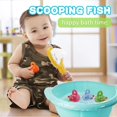 thumbnail image 2 of Juguetes de baño para bebés, juego de juguetes de baño de pesca con caña de pescar, 2 of 4