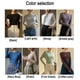 thumbnail image 5 of Camiseta básica de yoga de manga larga para mujer, estilo casual, cuello redondo, ajuste delgado, camiseta atlética para correr, 5 of 5