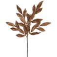 thumbnail image 1 of Vickerman L152928 Glit Bayleaf Spray 12/Bag Christmas Tree, 22", Copper, 1 of 3