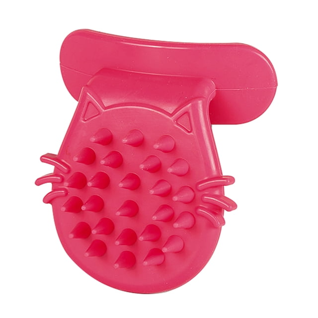 Cepillo para gatos, aseo, masaje suave, cepillo para lengua de gato, lamiendo a tu gato como una mamá gato para comodidad, regalos sorpresa para mascotas, interacción con gatos MFZFUKR 222982-1