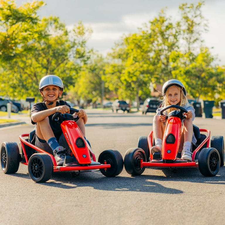 GOTRAX Drift Go Kart Ride On for Kids, Steel Frame, Up to 8 mph