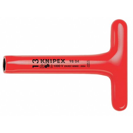 

KNIPEX 98 04 19 Nut Driver 19.0mm Hollow Tee Ins 8 in.