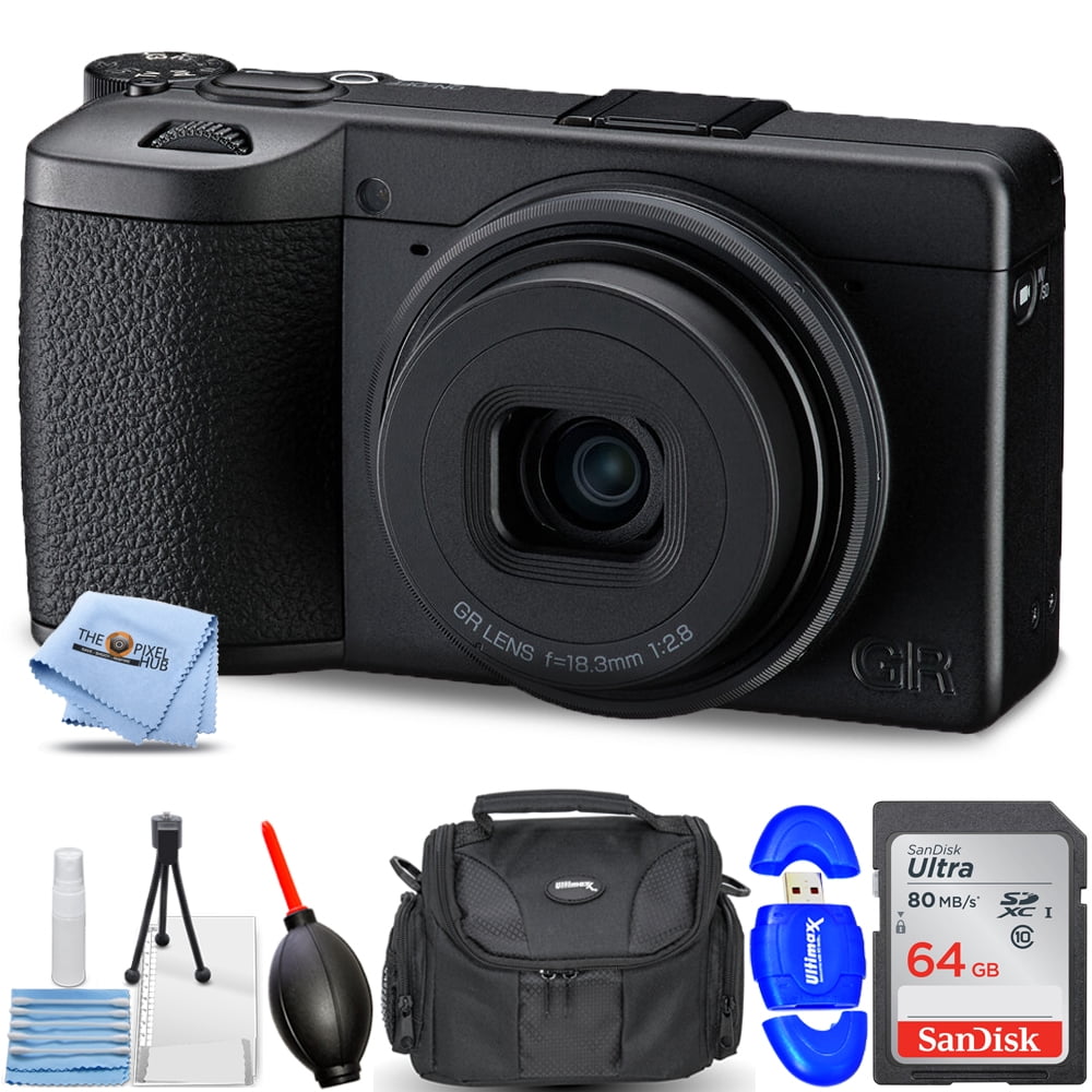 FUJIFILM X100VI Digital Camera (Black) 16821913 - 7PC Accessory