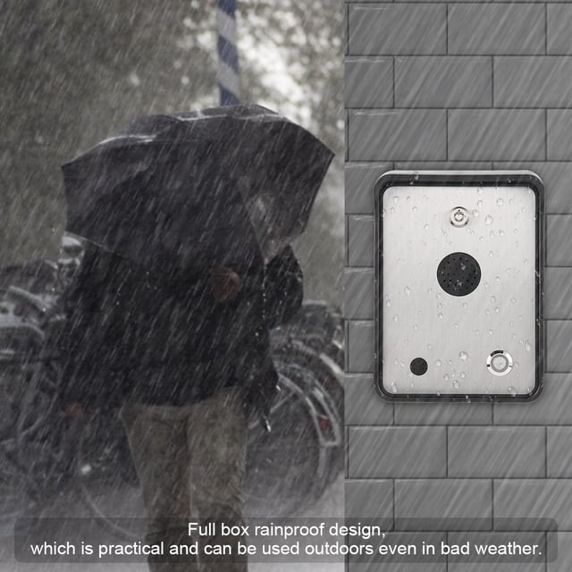 POCREATION Access Controller, Audio Access, Gate Opener Access For Single House Door
