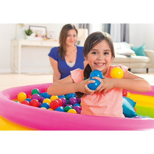 Piscines à balles pour enfants, piscine à balles ronde et douce pour bébé,  tente de jeu de 31,5 pouces pour enfants, bébés et tout-petits 