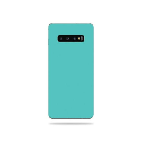 MightySkins SAGS10-Solid Turquoise Skin for Samsung Galaxy S10 - Solid Turquoise