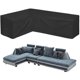 thumbnail image 1 of Funda de sofá de esquina impermeable para muebles en forma de L 192*260cm, 1 of 4