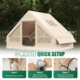 thumbnail image 4 of Clouddwell 4-8 Person  Inflatable Tents for Camping, Instant Setup Family Size Tent with Pump, Waterproof Inflatable Camp Tent with UV Protection, Easy Setup  Glamping Inflatable House, 4 of 8