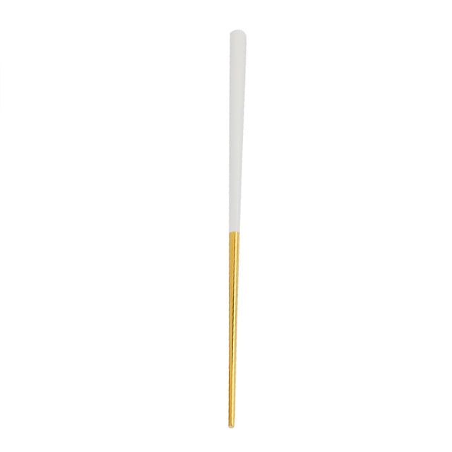 Palillos de acero inoxidable, palillos de acero inoxidable reutilizables, juego de palillos y cucharas, cuchara de acero inoxidable de gran rendimiento