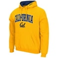 thumbnail image 2 of Men's Colosseum Gold Cal Bears Arch & Logo 3.0 Pullover Hoodie, 2 of 3