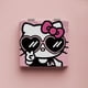thumbnail image 4 of Espejo de maquillaje Hello Kittys Kawaii, Mini espejo de tocador plegable de doble cara portátil, espejo cuadrado anticaída para niñas, 4 of 4