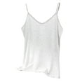 thumbnail image 3 of Plus Size Womens V-Neck Camisole Top for Sleepwear and Loungewear, Soft Stretchy Sleeveless Tank, 3 of 6