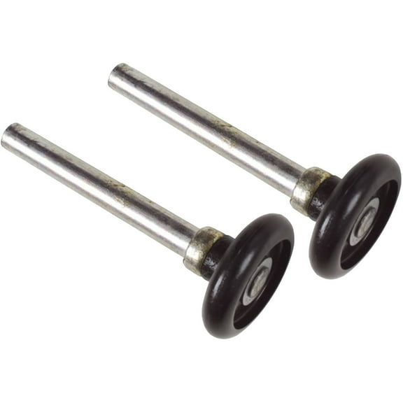 Garage door rollers - 2" OEM Standard Nylon wheels with 4" stem (2-pack)