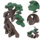 thumbnail image 3 of Decoración de pecera, adorno de árbol artificial, escondite de árbol para acuario, adorno de decoración para acuario, pino acogedor para acuario, paisajismo acuático, 3 of 7