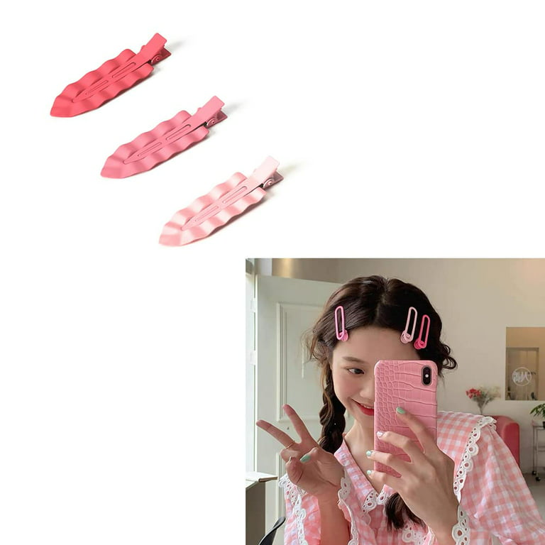 No Crease Hair Clip Duckbill Hair Clips for Styling 3 Pcs No Bend
