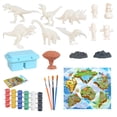 thumbnail image 2 of DPTALR DIY Painted Dinosaur Graffiti Painting Game 44 PCS Set Of Children's Toys, 2 of 9