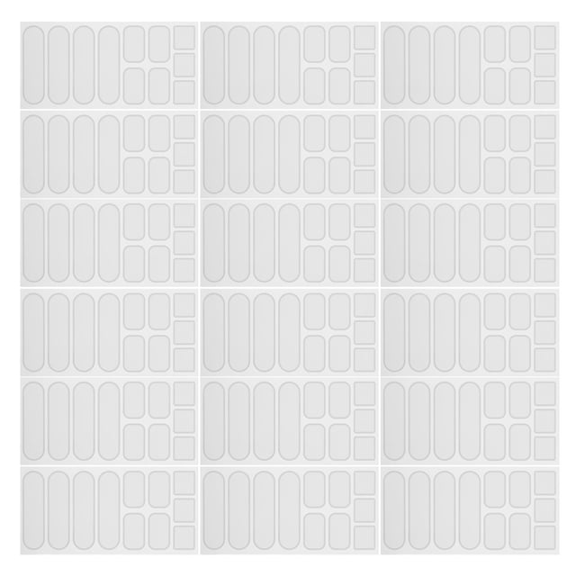 BESTYASH 264Ud Etiquetas Plegables Para Con Escritura Fácil Y Material PVC Plata