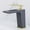 Black Gold, variant on Bathroom Faucets Waterfall, Brass Faucet Bathroom, Hot and Cold Sink Mixer Tap Faucet, Waterfall Spout Bathroom Faucet Single Handle, Gold